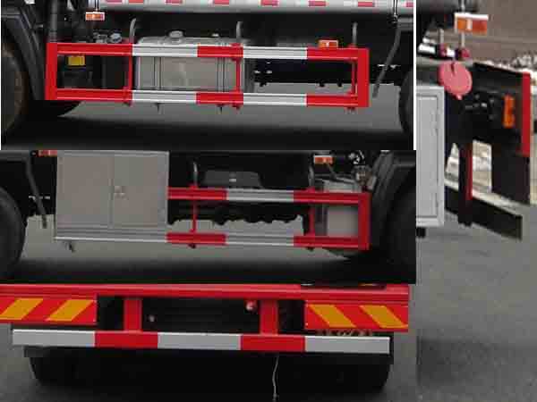 重汽前四后八油罐車