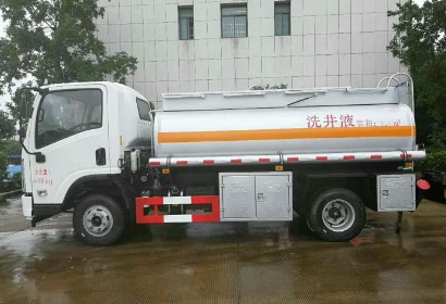 陜汽軒德藍(lán)牌供液車