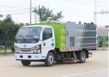 國六東風小多利卡中置吸塵車_凱力風牌KLF5070TXCE6型吸塵車