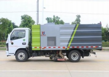 國六東風小多利卡中置吸塵車_凱力風牌KLF5070TXCE6型吸塵車