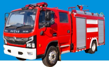 東風凱普特雙排泡沫消防車