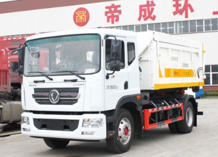 14噸東風(fēng)多利卡D9伸縮臂勾臂垃圾車