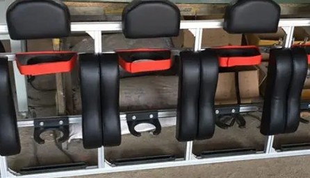 消防車空氣呼吸器靠背支架_消防車空氣呼吸器固定架的安裝方法