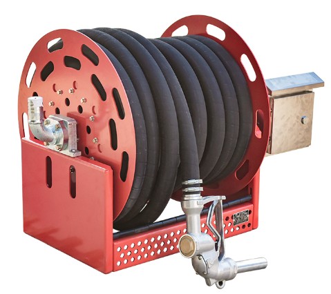 加油機電動卷盤_加油機電動卷管器_自動伸縮遙控卷盤_40-60米變頻調(diào)速電動卷盤