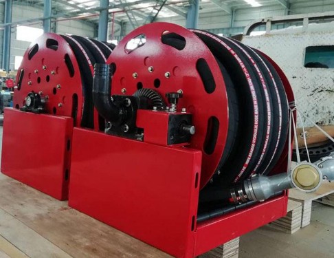 加油機電動卷盤_加油機電動卷管器_自動伸縮遙控卷盤_40-60米變頻調(diào)速電動卷盤