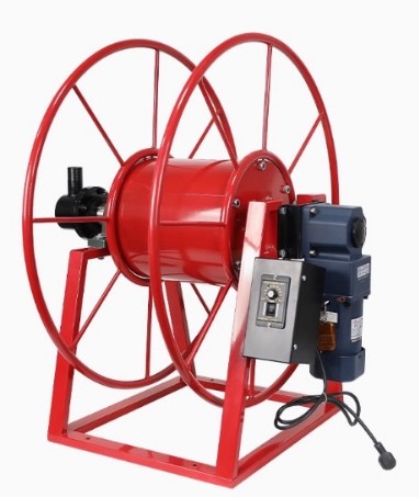 加油機電動卷盤_加油機電動卷管器_自動伸縮遙控卷盤_40-60米變頻調(diào)速電動卷盤